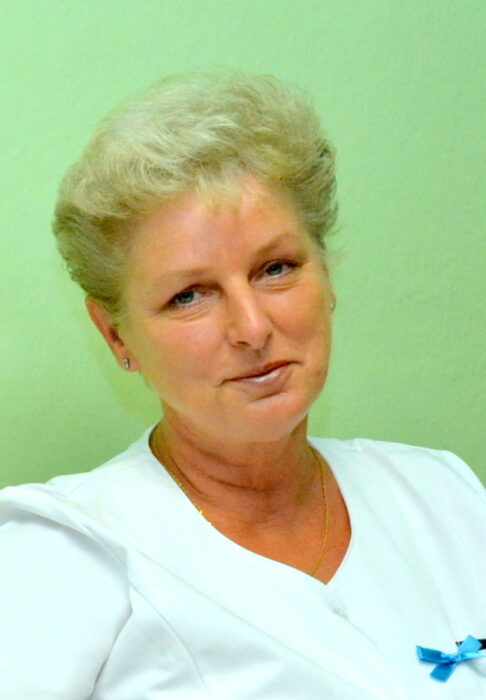 Portret Ewy Góreckiej, pielęgniarki korordynującej Oddziału Psychiatrycznego Żeńskiego